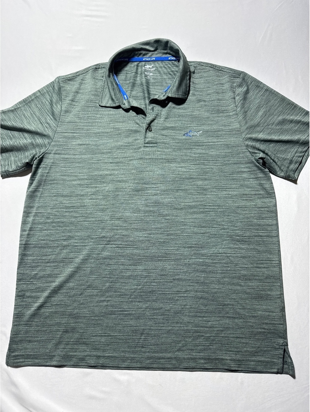 Attack Life Greg Norman XL Polo Shirt - Shark Approved Style